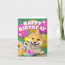 Shiba Grattis på födelsedagen