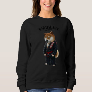 Shiba Hund Judo Karate Master in Black Judogi 1 T Shirt