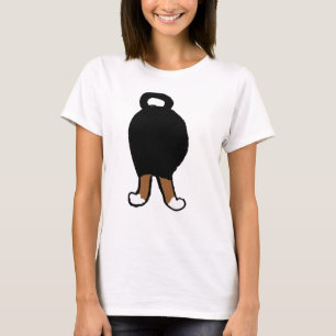 shiba hund rumsvart och brun t-shirt