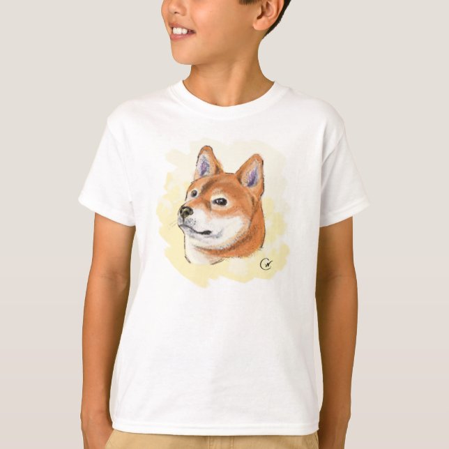Shiba Inu älskare T-shirt (Framsida)