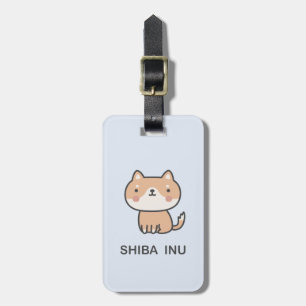 Shiba Inu Bagagebricka