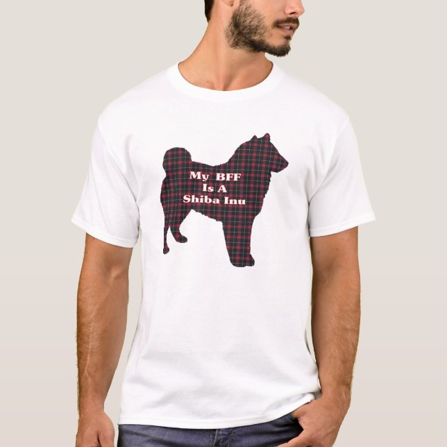 Shiba Inu BFF Apparel Tee (Framsida)