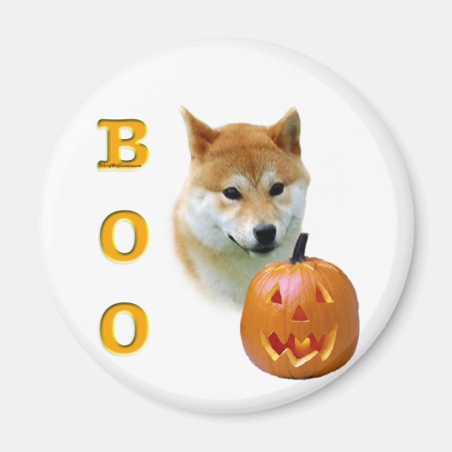 Shiba Inu Boo Magnet (Framsidan)