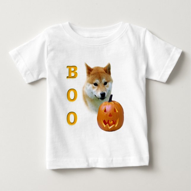 Shiba Inu Boo T Shirt (Framsida)