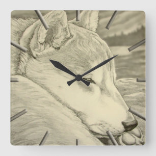 Shiba Inu Clock ger dekoration 柴 犬 礼 物 väggklocka