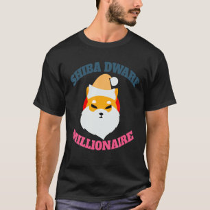 Shiba Inu Coin Crypto Decal Shiba Dwarf Mustache T Shirt