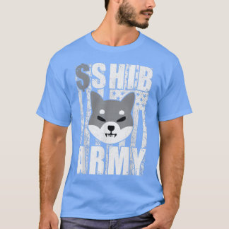 Shiba Inu Coin Crypto Token Cryptocurrency Wallet T Shirt