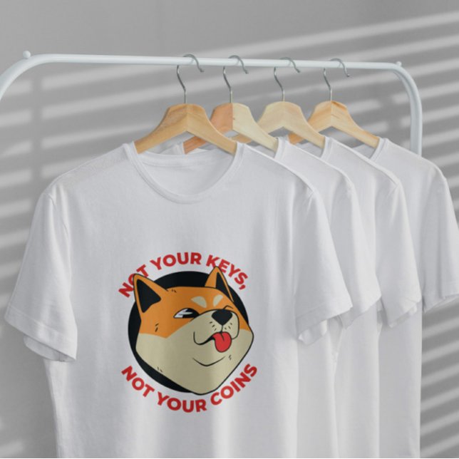 Shiba Inu Coin Funny Quote T Shirt (Skapare uppladdad)