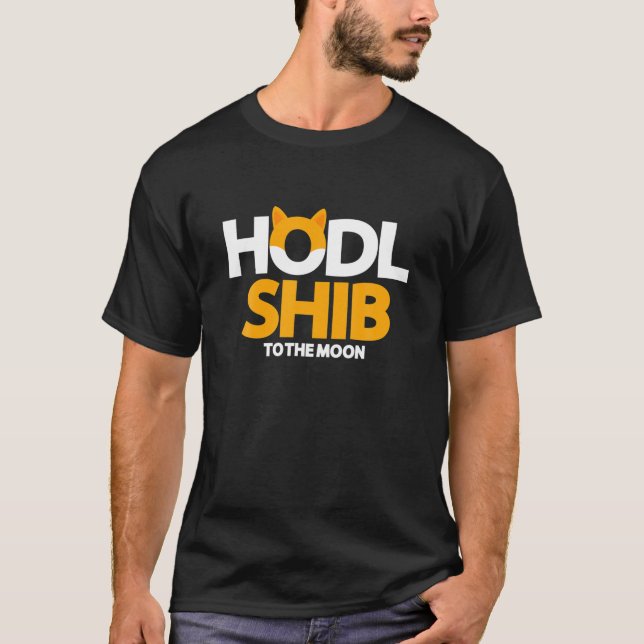 Shiba Inu Coin Hodl $Shib Token Shiba Inu Crypto T Shirt (Framsida)