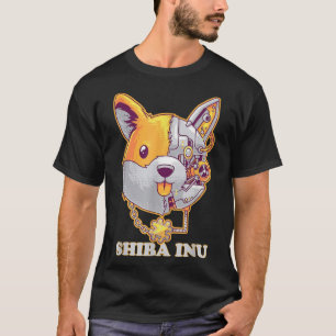 Shiba Inu Coin Krypto Token Kryptovaluta Plånbok T Shirt