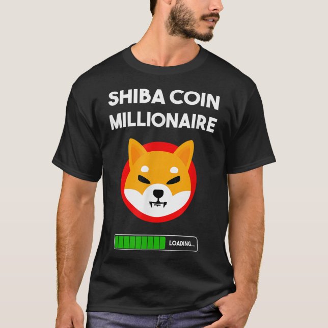 Shiba Inu Coin T Shirt (Framsida)