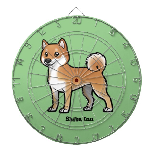 shiba inu darttavla (Framsidan)