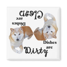Shiba Inu Dishwasher Magnet