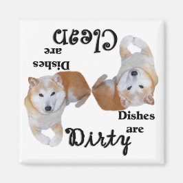Shiba Inu Dishwasher Magnet