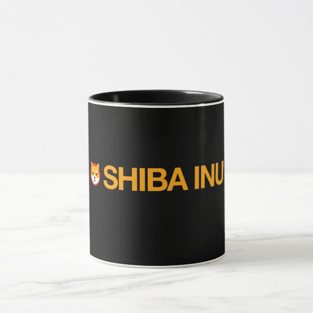 Shiba Inu Full Logo Bild Mugg (Center)