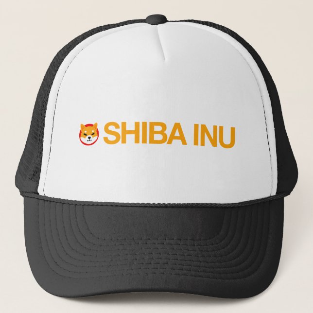 Shiba Inu Fullt Logotyp Image - Truckerkeps (Framsida)