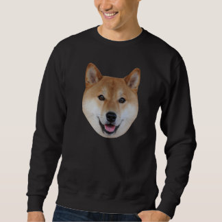Shiba Inu genomskinlig shibetröja Lång Ärmad Tröja