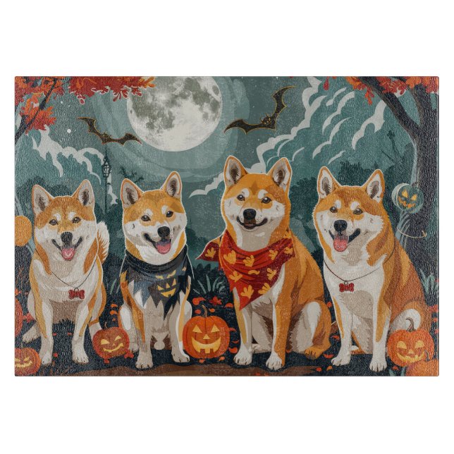 Shiba Inu Halloween Spooky (Framsidan)
