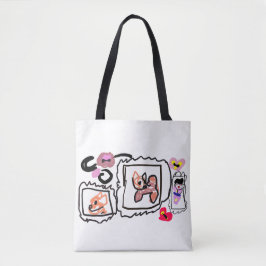 Shiba Inu hearts Tygkasse