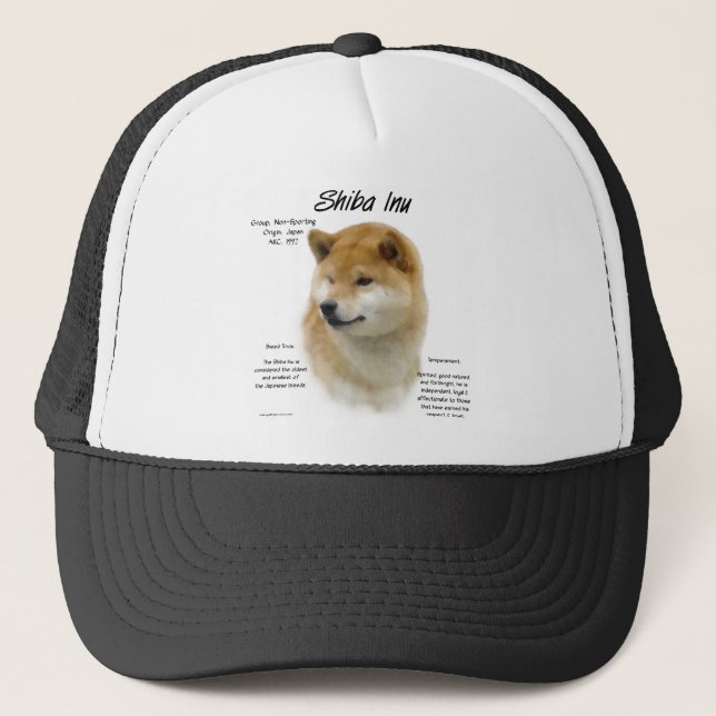 Shiba Inu Historik Truckerkeps (Framsida)