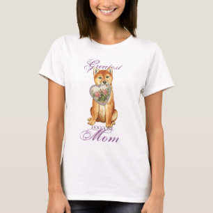 Shiba Inu hjärtamamma Tee Shirt