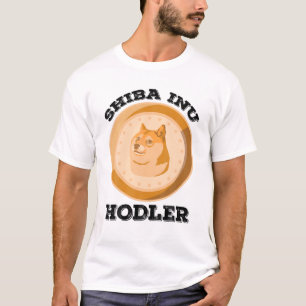 Shiba Inu Hodler Crypto Token Coin Cryptocurrency T Shirt