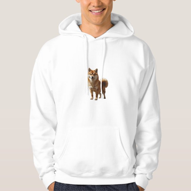Shiba Inu Hoodie - Dual Image Front & Back (Framsida)
