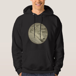 Shiba Inu Hoodie Hooded Hund älskare Sweatshirtss