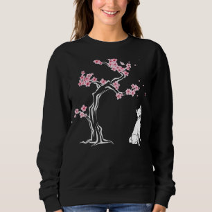 Shiba Inu Hund Japansk Cherry Blommar Sakura Flowe T Shirt
