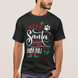 Shiba Inu Hund julklapp Hund aveln roligt T Shirt