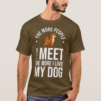 Shiba Inu Hund Puppies Owner Älskare _19 T Shirt
