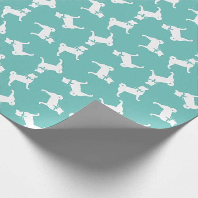 Shiba Inu Hund Puppy Presentpapper (Hörn)