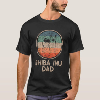 Shiba Inu Hund Vintage Shiba Inu Pappa T Shirt