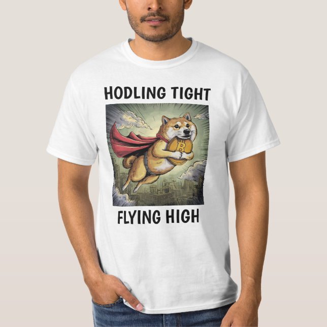 Shiba Inu Hund White T Shirt (Framsida)