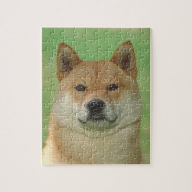 Shiba Inu hundpussel Pussel (Vertikal)