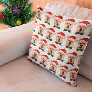 Shiba Inu Hundras Julstjärnor Kudde