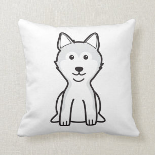 Shiba Inu hundtecknad Kudde