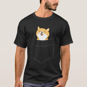 Shiba Inu i en Pocket Pocket Shiba Inu T Shirt