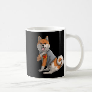 Shiba Inu I Kärlek Mamma Tattoo Hund tröja Funny M Kaffemugg