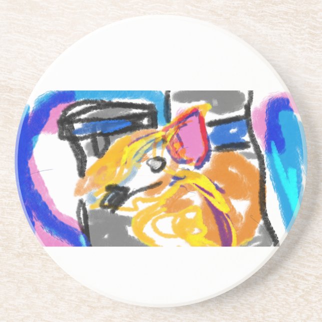 Shiba Inu i staden Underlägg (Framsidan)