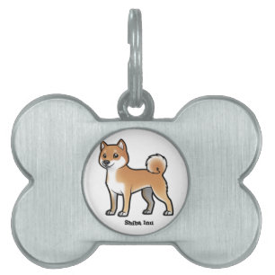 shiba inu ID-bricka husdjur
