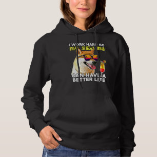 Shiba Inu jag jobbar hårt så att min Hund kan få b T Shirt