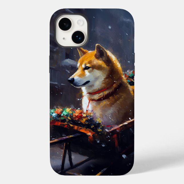 Shiba Inu Julhögtiden (Baksida)