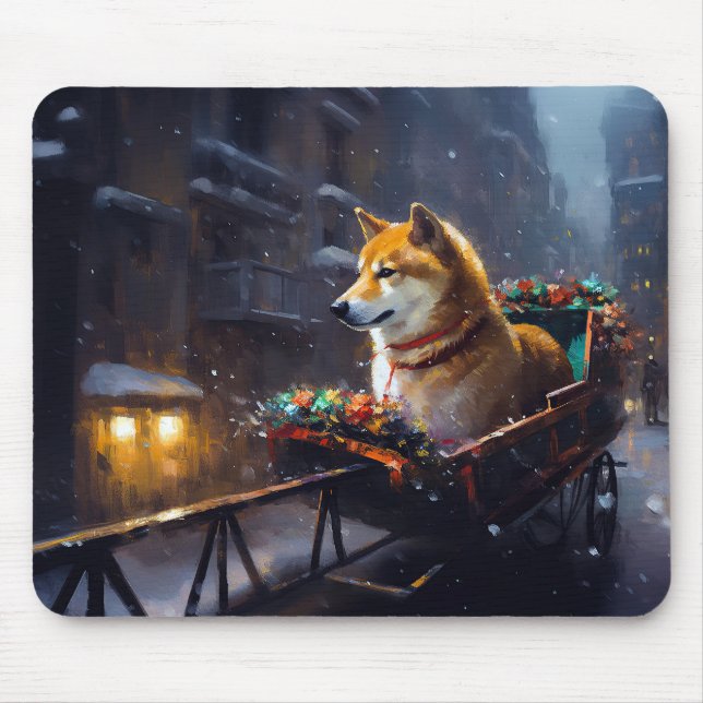 Shiba Inu Julhögtiden Musmatta (Framsidan)