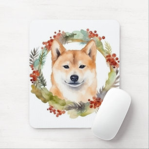 Shiba Inu-julkrans Festive Valp Musmatta