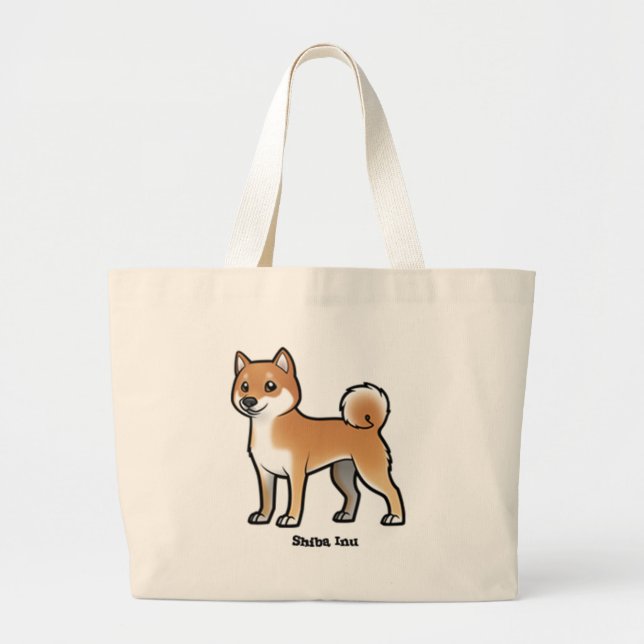 shiba inu jumbo tygkasse (Framsidan)