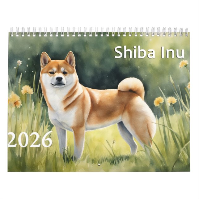 Shiba Inu Kalender (Omslag)