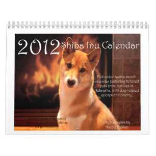 Shiba Inu kalender 2012