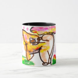 Shiba Inu Kärlek Mugg
