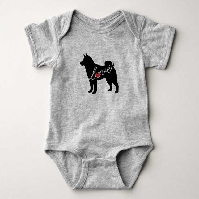 Shiba Inu kärlek T Shirt (Framsida)